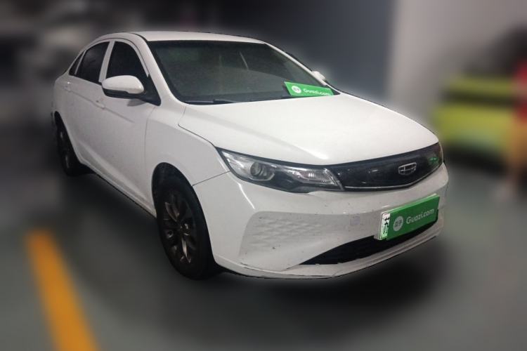 Used Geely Auto Emgrand New Energy 2021 EV Pro Ride-Hailing Edition Front Right 45 Deg