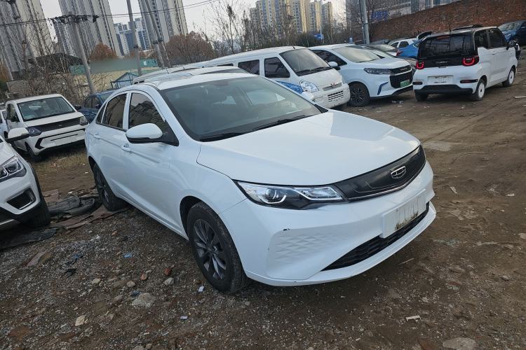 Used Geely Auto Emgrand New Energy 2021 EV Pro Ride-Hailing Edition Front Right 45 Deg