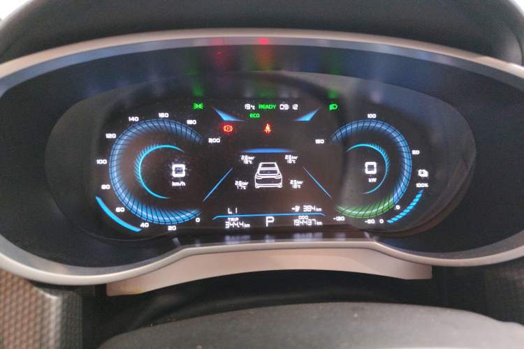 Used Geely Auto Emgrand New Energy 2021 EV Pro Extended Range Model Instrument Cluster