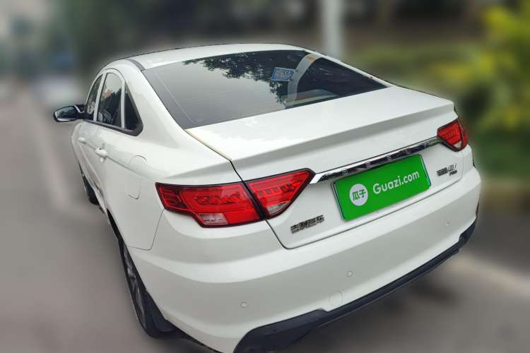 Used Geely Auto Emgrand New Energy 2021 EV Pro Ride-Hailing Edition Rear Left 45 Deg