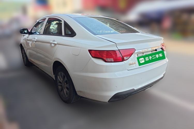 Used Geely Auto Emgrand New Energy 2021 EV Pro Ride-Hailing Edition Rear Left 45 Deg