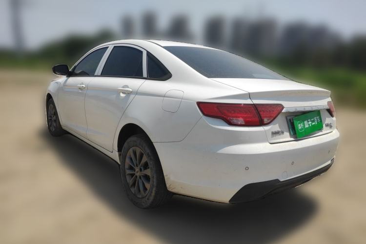 Used Geely Auto Emgrand New Energy 2021 EV Pro Ride-Hailing Edition Rear Left 45 Deg