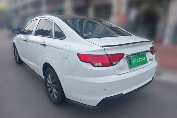 Used Geely Auto Emgrand New Energy 2021 EV Pro Ride-Hailing Edition Rear Left 45 Deg