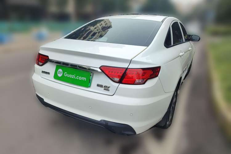 Used Geely Auto Emgrand New Energy 2021 EV Pro Ride-Hailing Edition Rear Right 45 Deg