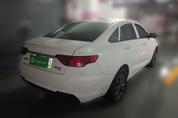 Used Geely Auto Emgrand New Energy 2021 EV Pro Ride-Hailing Edition Rear Right 45 Deg
