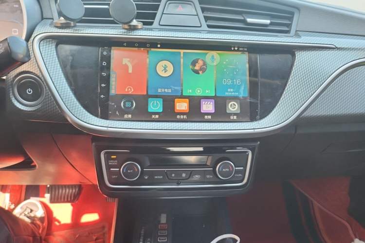 Used Geely Auto Emgrand New Energy 2022 EV Pro Rental Model - Ternary Lithium Audio And AC Panel