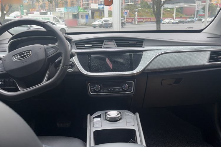 Used Geely Auto Emgrand New Energy 2022 EV Pro Ride-Hailing Version Lithium Iron Phosphate Audio And AC Panel