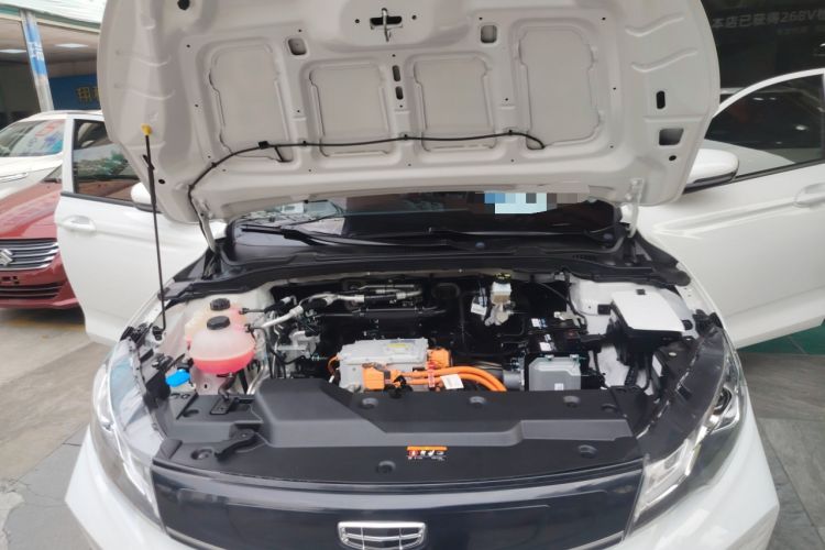 Used Geely Auto Emgrand New Energy 2022 EV Pro Ride-Hailing Version Lithium Iron Phosphate Engine Bay
