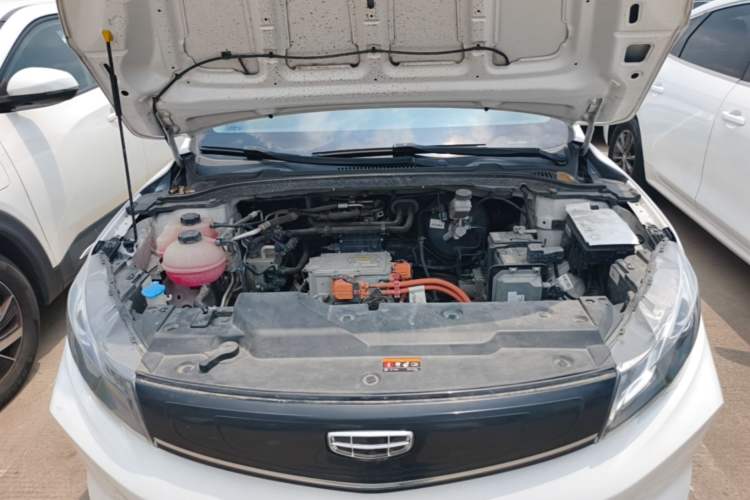Used Geely Auto Emgrand New Energy 2022 EV Pro Ride-Hailing Version Lithium Iron Phosphate Engine Bay