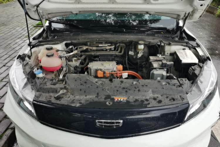 Used Geely Auto Emgrand New Energy 2022 EV Pro Ride-Hailing Version Lithium Iron Phosphate Engine Bay