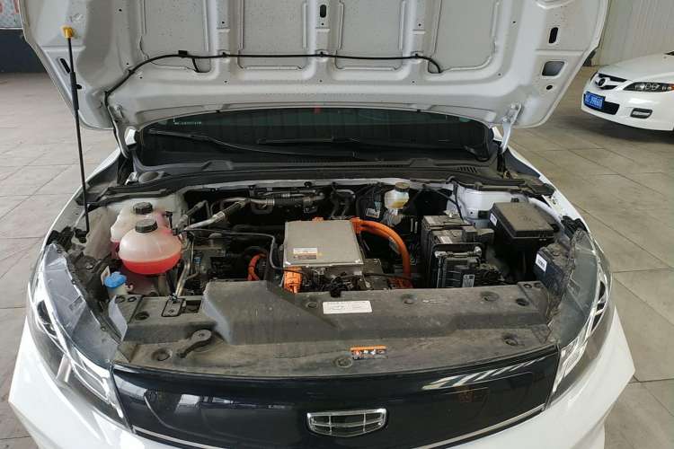 Used Geely Auto Emgrand New Energy 2022 EV Pro Rental Model - Ternary Lithium Engine Bay