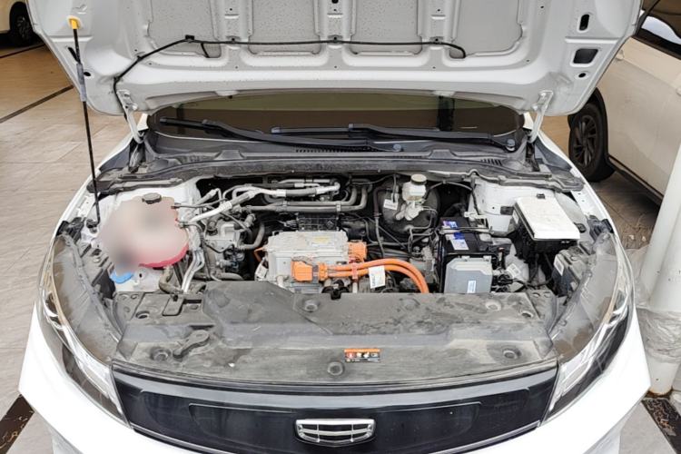 Used Geely Auto Emgrand New Energy 2022 EV Pro Ride-Hailing Version Lithium Iron Phosphate Engine Bay