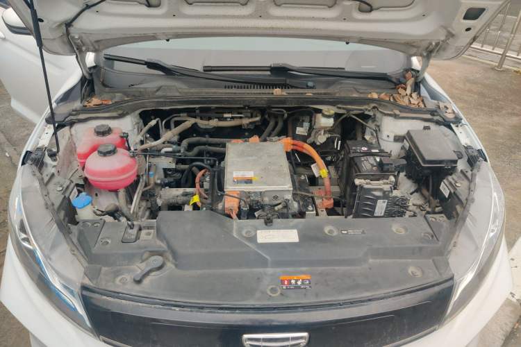 Used Geely Auto Emgrand New Energy 2022 EV Pro Ride-Hailing Version Ternary Lithium Engine Bay