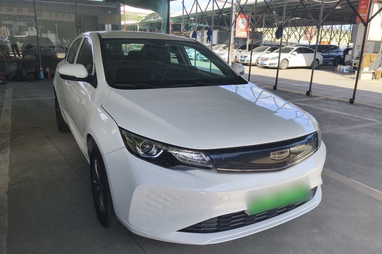 Used Geely Auto Emgrand New Energy 2022 EV Pro Ride-Hailing Version Ternary Lithium Front Right 45 Deg