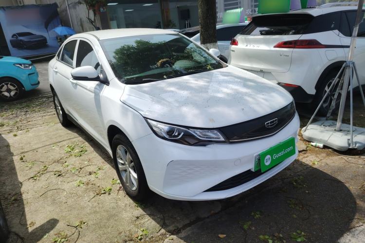 Used Geely Auto Emgrand New Energy 2022 EV Pro Ride-Hailing Version Lithium Iron Phosphate Front Right 45 Deg