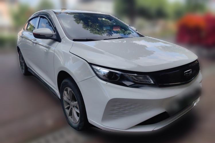 Used Geely Auto Emgrand New Energy 2022 EV Pro Ride-Hailing Version Lithium Iron Phosphate Front Right 45 Deg