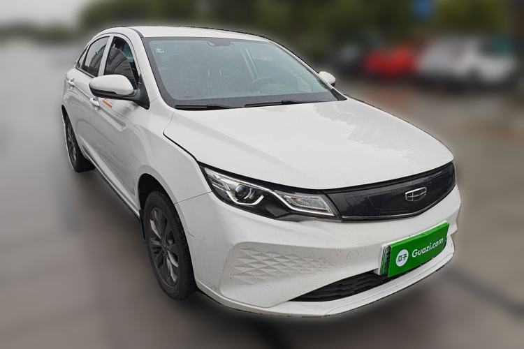 Used Geely Auto Emgrand New Energy 2022 EV Pro Rental Model - Ternary Lithium Front Right 45 Deg
