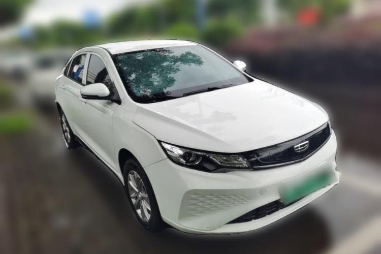 Used Geely Auto Emgrand New Energy 2022 EV Pro Ride-Hailing Version Lithium Iron Phosphate Front Right 45 Deg