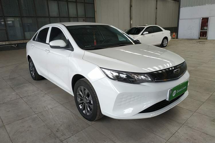 Used Geely Auto Emgrand New Energy 2022 EV Pro Rental Model - Ternary Lithium Front Right 45 Deg