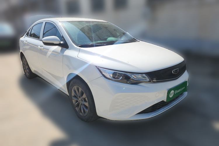 Used Geely Auto Emgrand New Energy 2022 EV Pro Rental Model - Ternary Lithium Front Right 45 Deg