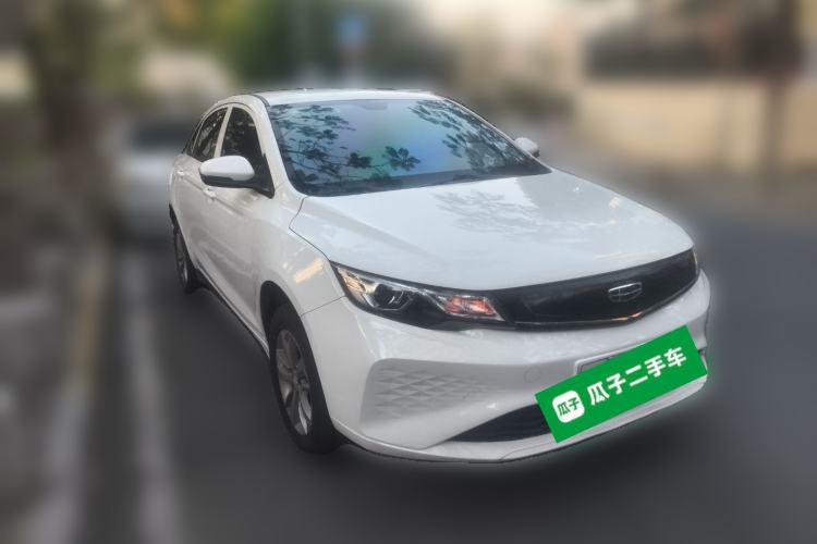 Used Geely Auto Emgrand New Energy 2022 EV Pro Ride-Hailing Version Lithium Iron Phosphate Front Right 45 Deg