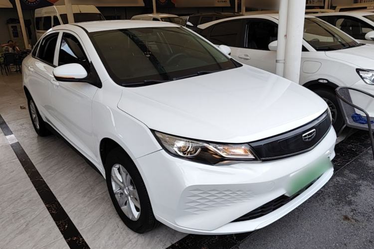 Used Geely Auto Emgrand New Energy 2022 EV Pro Ride-Hailing Version Lithium Iron Phosphate Front Right 45 Deg