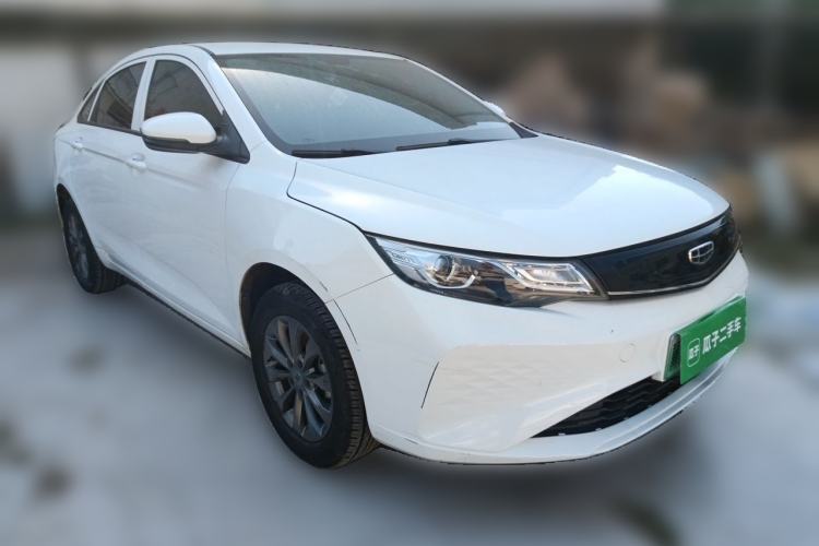 Used Geely Auto Emgrand New Energy 2022 EV Pro Ride-Hailing Version Ternary Lithium Front Right 45 Deg