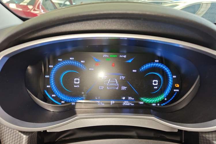 Used Geely Auto Emgrand New Energy 2022 EV Pro Ride-Hailing Version Lithium Iron Phosphate Instrument Cluster