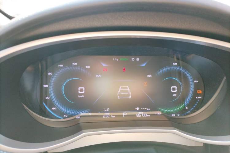 Used Geely Auto Emgrand New Energy 2022 EV Pro Ride-Hailing Version Lithium Iron Phosphate Instrument Cluster