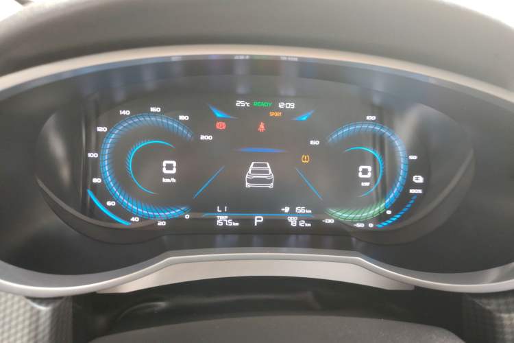 Used Geely Auto Emgrand New Energy 2022 EV Pro Ride-Hailing Version Lithium Iron Phosphate Instrument Cluster