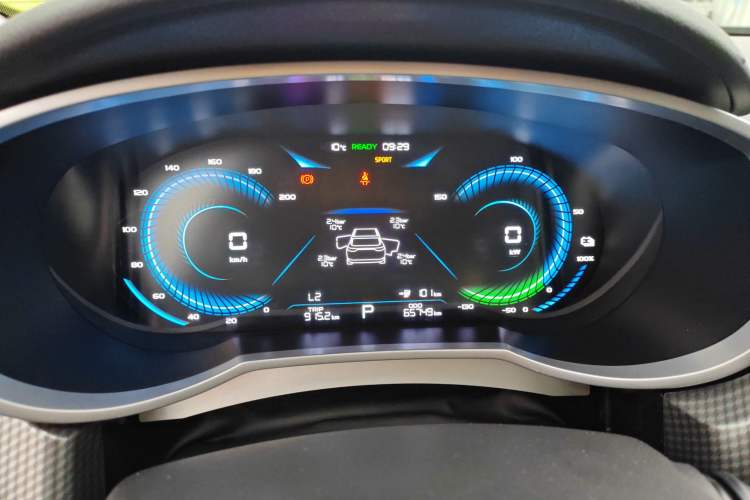 Used Geely Auto Emgrand New Energy 2022 EV Pro Ride-Hailing Version Lithium Iron Phosphate Instrument Cluster