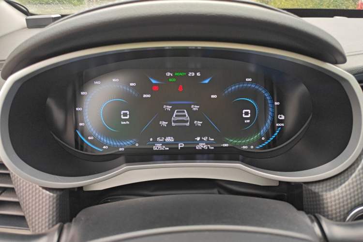 Used Geely Auto Emgrand New Energy 2022 EV Pro Rental Model - Ternary Lithium Instrument Cluster