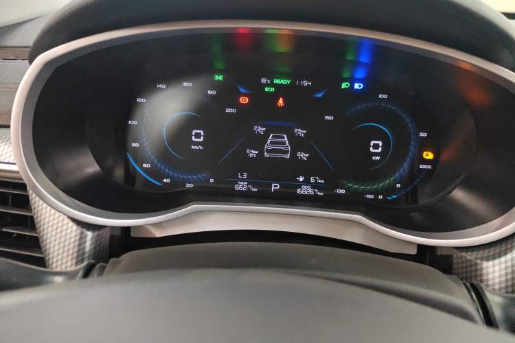Used Geely Auto Emgrand New Energy 2022 EV Pro Ride-Hailing Version Lithium Iron Phosphate Instrument Cluster