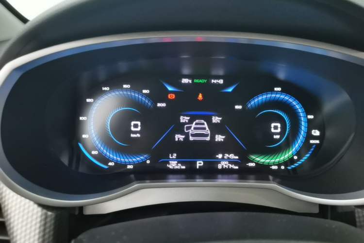 Used Geely Auto Emgrand New Energy 2022 EV Pro Ride-Hailing Version Lithium Iron Phosphate Instrument Cluster
