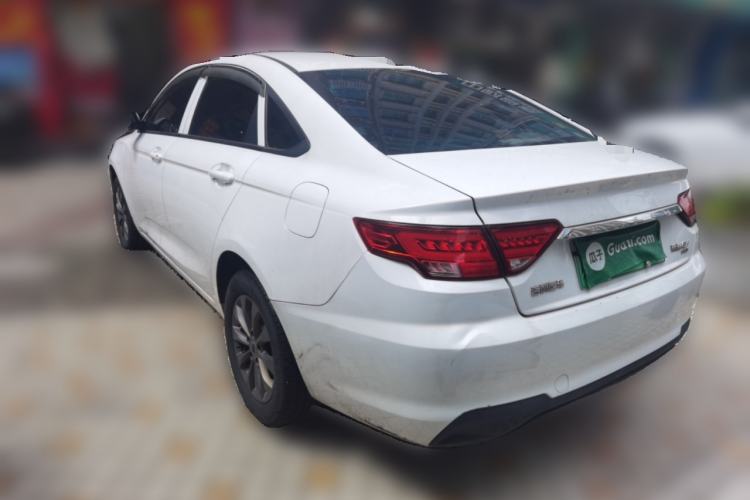 Used Geely Auto Emgrand New Energy 2022 EV Pro Rental Model - Ternary Lithium Rear Left 45 Deg