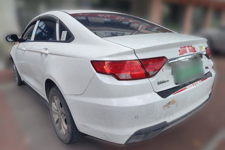 Used Geely Auto Emgrand New Energy 2022 EV Pro Ride-Hailing Version Lithium Iron Phosphate Rear Left 45 Deg