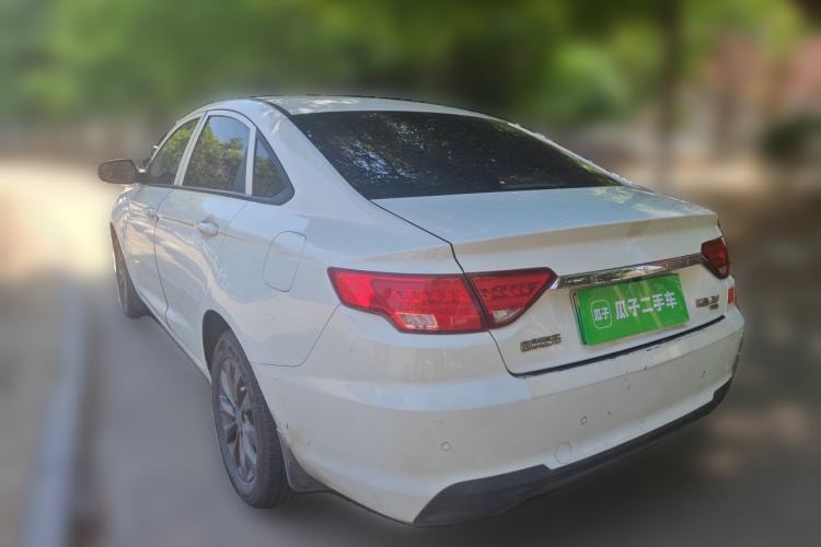 Used Geely Auto Emgrand New Energy 2022 EV Pro Ride-Hailing Version Ternary Lithium Rear Left 45 Deg