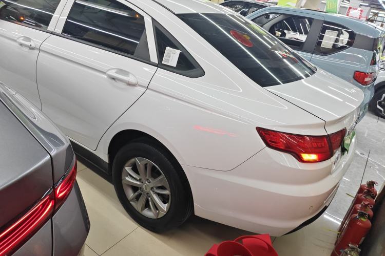 Used Geely Auto Emgrand New Energy 2022 EV Pro Ride-Hailing Version Lithium Iron Phosphate Rear Left 45 Deg