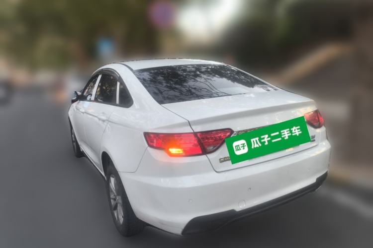 Used Geely Auto Emgrand New Energy 2022 EV Pro Ride-Hailing Version Lithium Iron Phosphate Rear Left 45 Deg