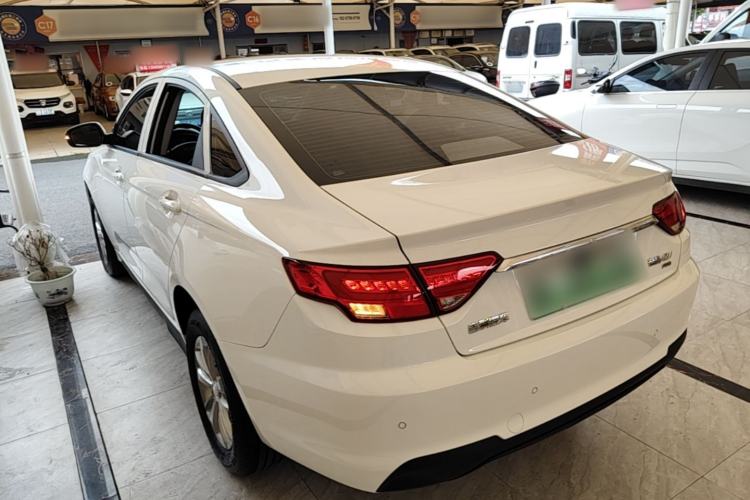 Used Geely Auto Emgrand New Energy 2022 EV Pro Ride-Hailing Version Lithium Iron Phosphate Rear Left 45 Deg