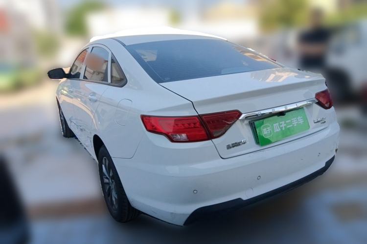Used Geely Auto Emgrand New Energy 2022 EV Pro Ride-Hailing Version Ternary Lithium Rear Left 45 Deg