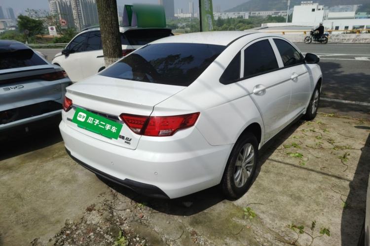 Used Geely Auto Emgrand New Energy 2022 EV Pro Ride-Hailing Version Lithium Iron Phosphate Rear Right 45 Deg
