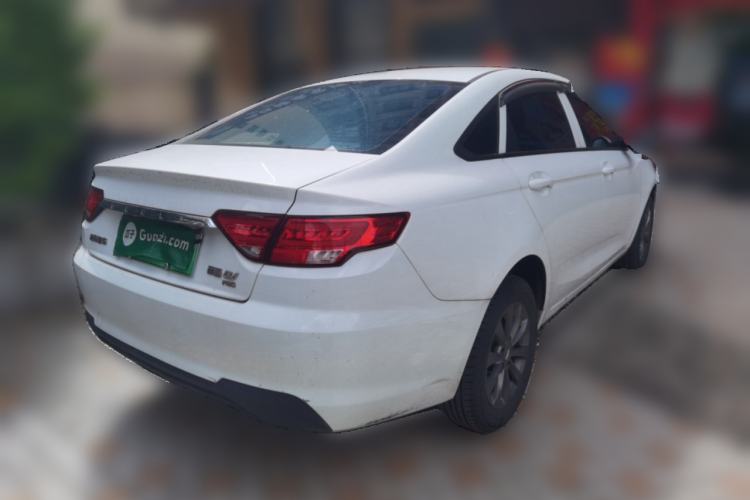Used Geely Auto Emgrand New Energy 2022 EV Pro Rental Model - Ternary Lithium Rear Right 45 Deg