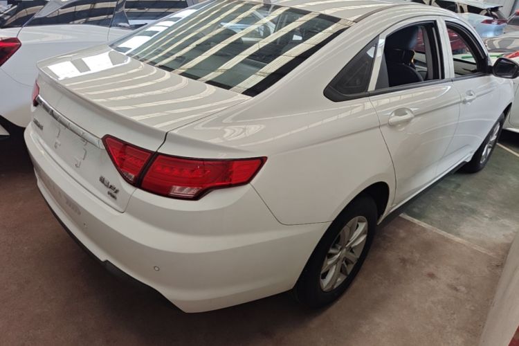 Used Geely Auto Emgrand New Energy 2022 EV Pro Ride-Hailing Version Lithium Iron Phosphate Rear Right 45 Deg