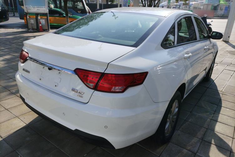 Used Geely Auto Emgrand New Energy 2022 EV Pro Ride-Hailing Version Lithium Iron Phosphate Rear Right 45 Deg
