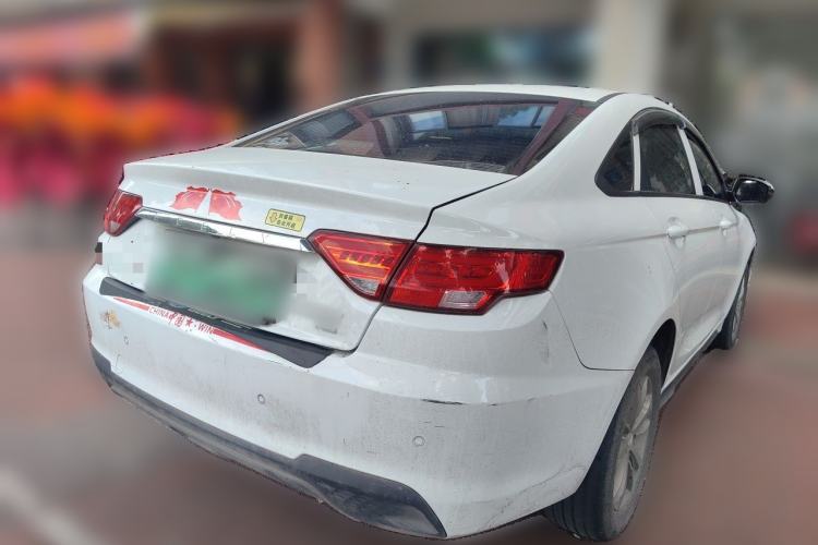 Used Geely Auto Emgrand New Energy 2022 EV Pro Ride-Hailing Version Lithium Iron Phosphate Rear Right 45 Deg