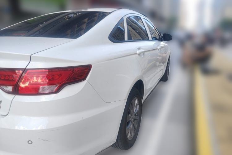 Used Geely Auto Emgrand New Energy 2022 EV Pro Ride-Hailing Version Ternary Lithium Rear Right 45 Deg