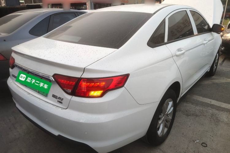 Used Geely Auto Emgrand New Energy 2022 EV Pro Ride-Hailing Version Lithium Iron Phosphate Rear Right 45 Deg