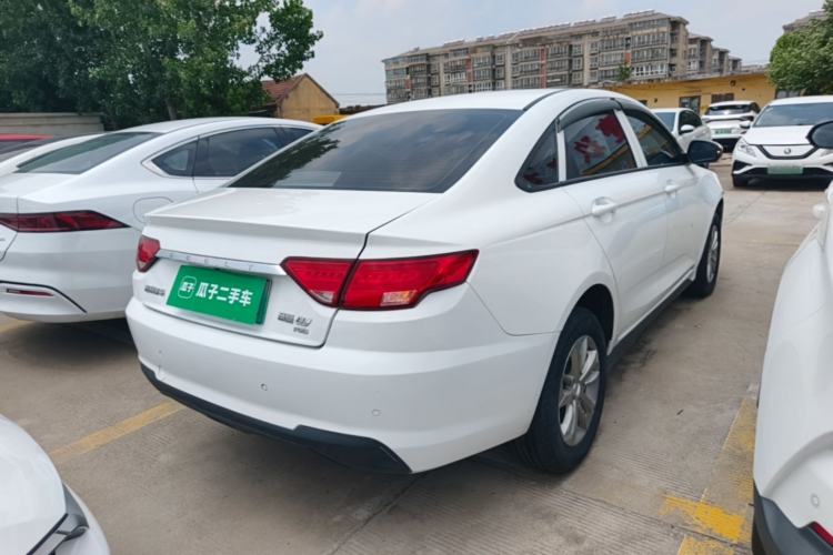 Used Geely Auto Emgrand New Energy 2022 EV Pro Ride-Hailing Version Lithium Iron Phosphate Rear Right 45 Deg