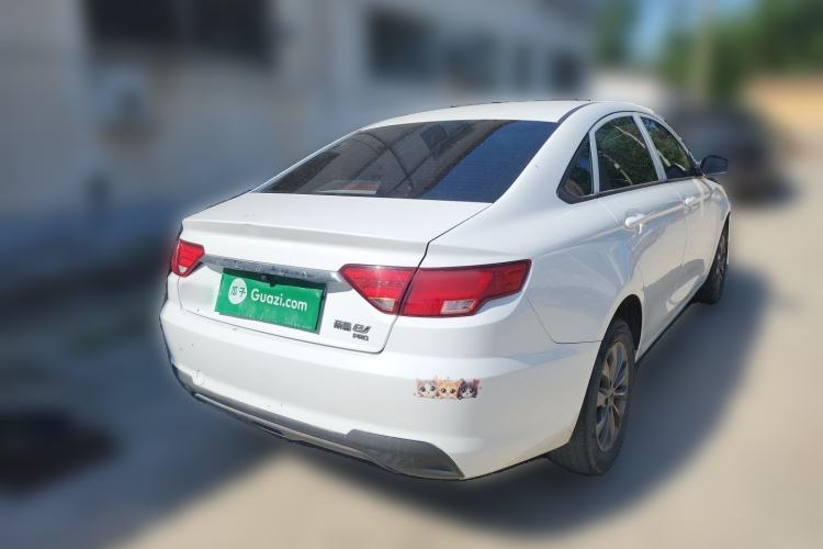 Used Geely Auto Emgrand New Energy 2022 EV Pro Rental Model - Ternary Lithium Rear Right 45 Deg